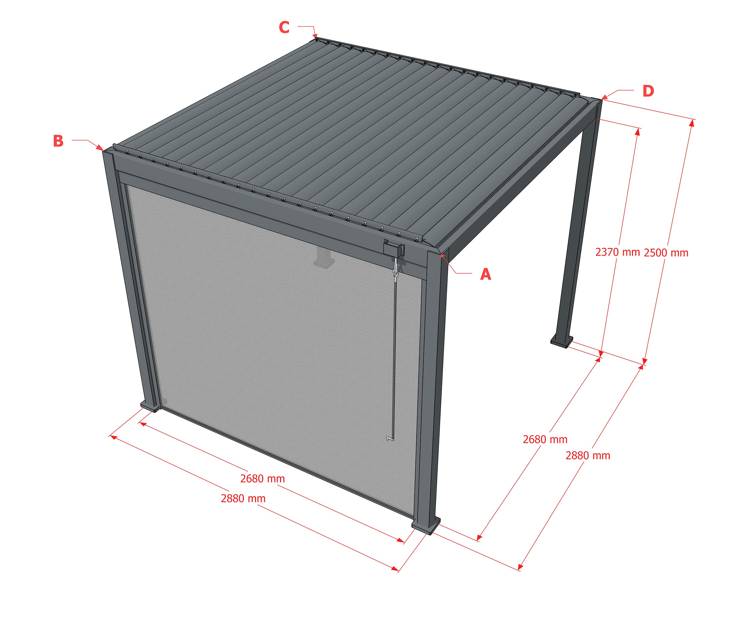 Blue Sky Pavilion 3.0 x 3.0