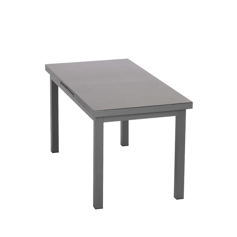 HVW Jeju Pop-up Extension Table 150/190 Sintered Stone top Charcoal