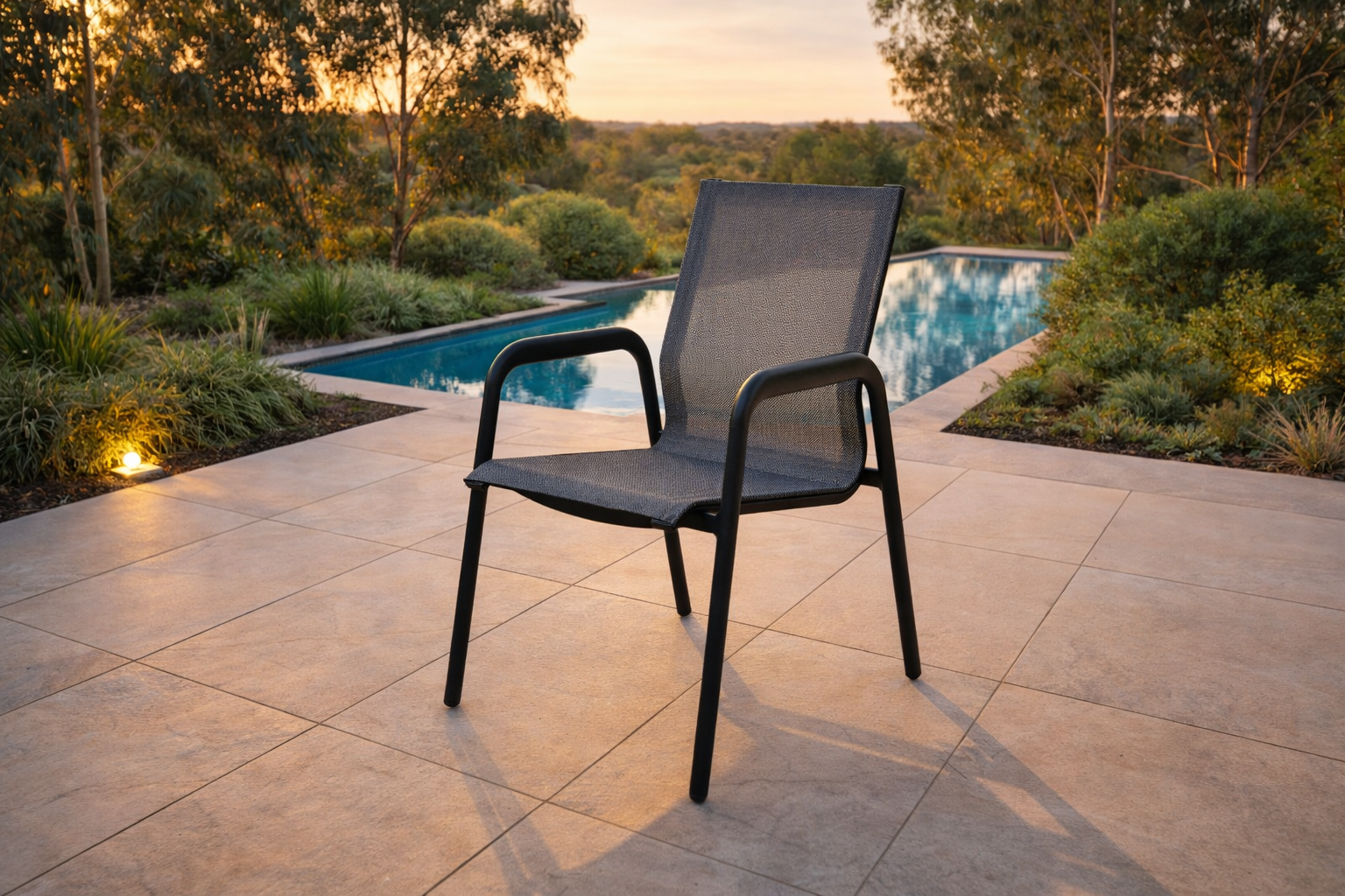 Diamond Carver Chair - Black