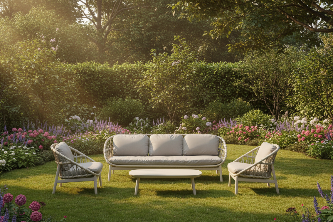 Kiama 4 Pc Outdoor Lounge Setting