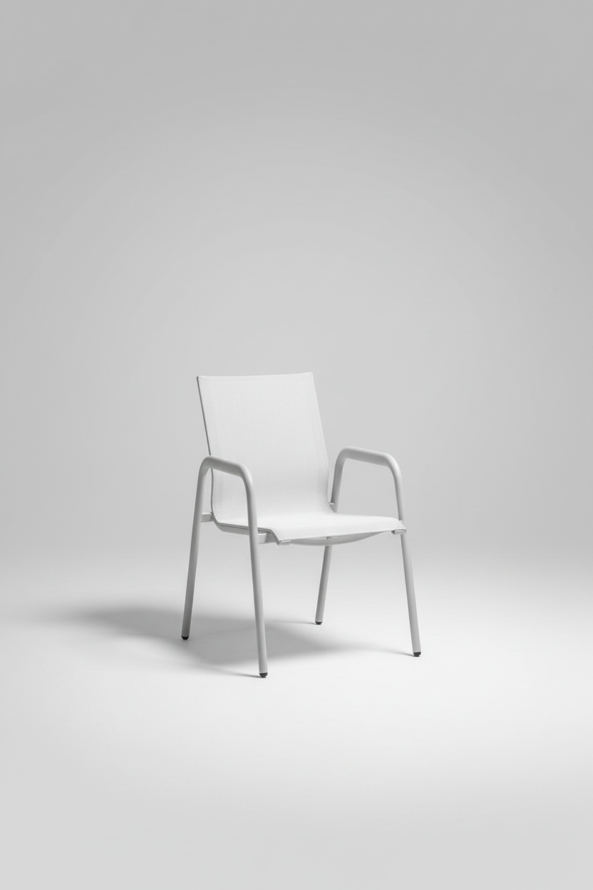 Diamond Carver Chair - White