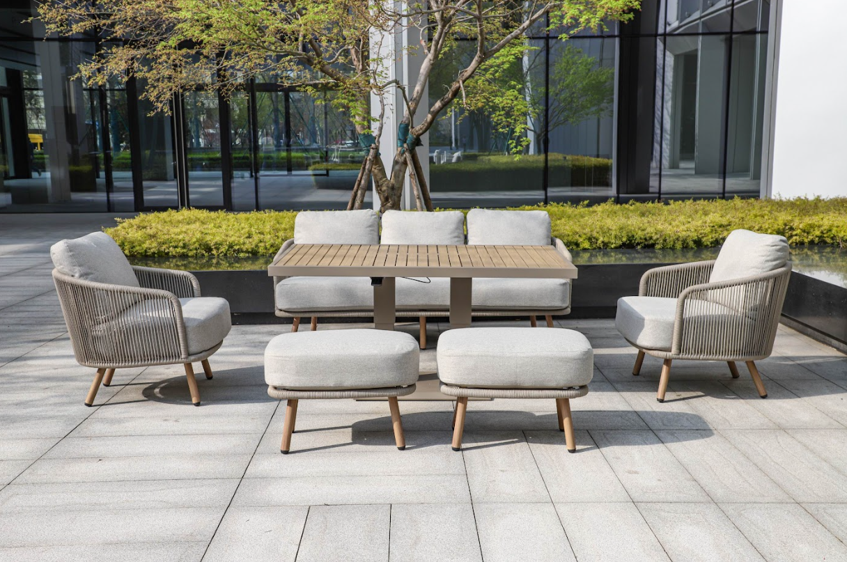 Avoca Beach 6 Pc Outdoor Lounge Setting