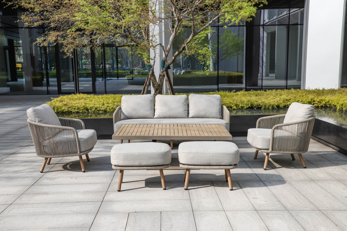 Avoca Beach 6 Pc Outdoor Lounge Setting