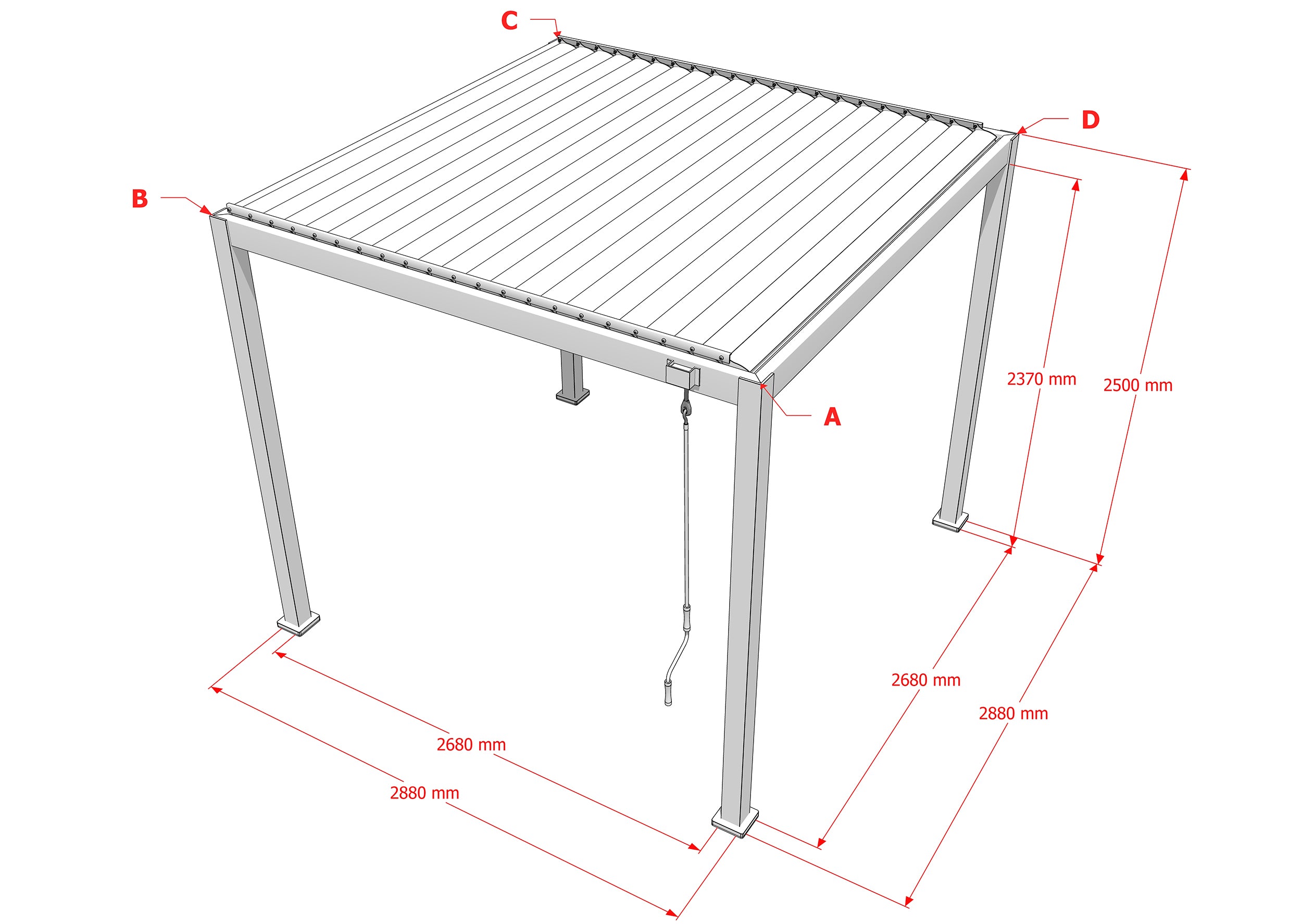Blue Sky Pavilion 3.0 x 3.0
