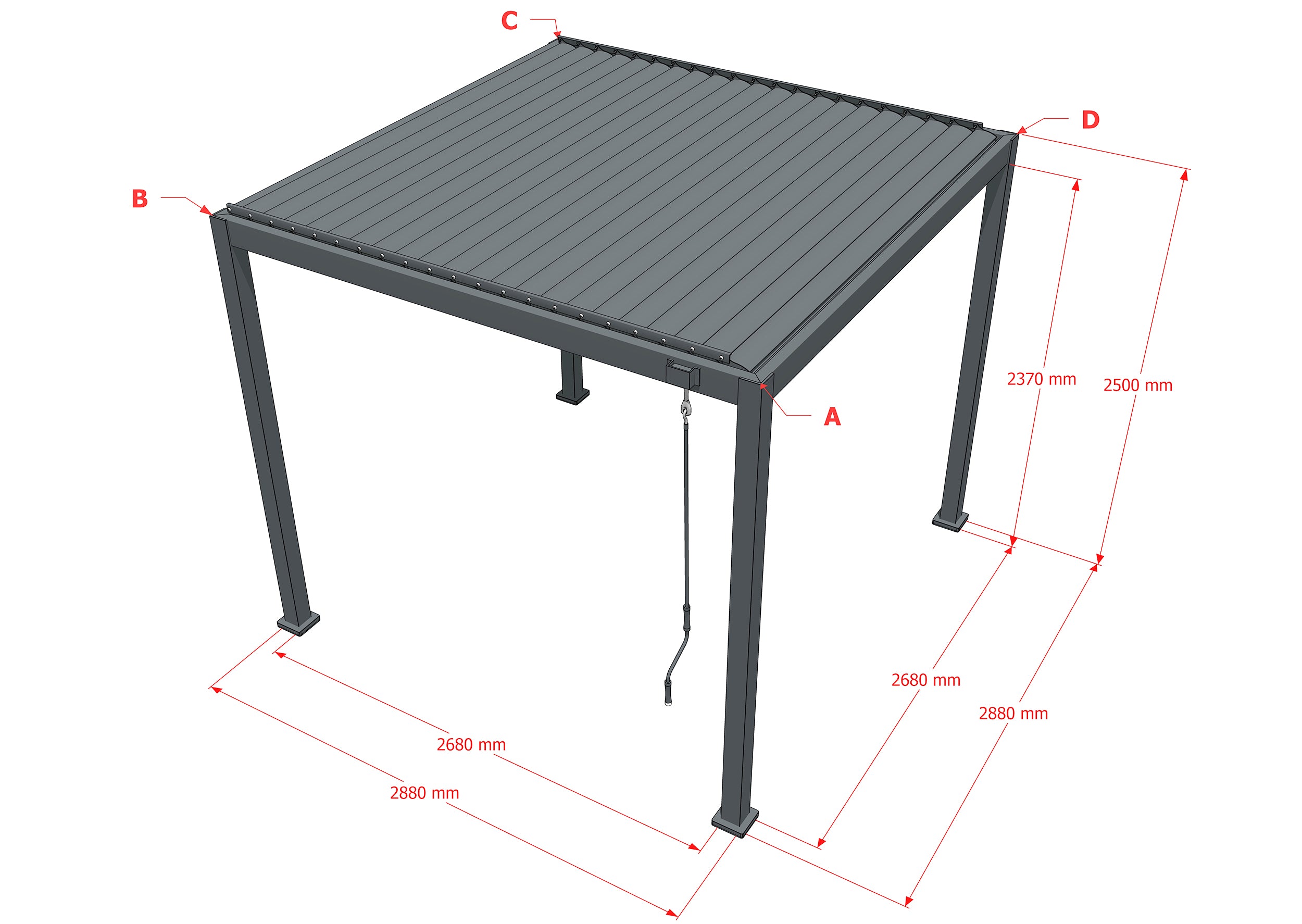 Blue Sky Pavilion 3.0 x 3.0