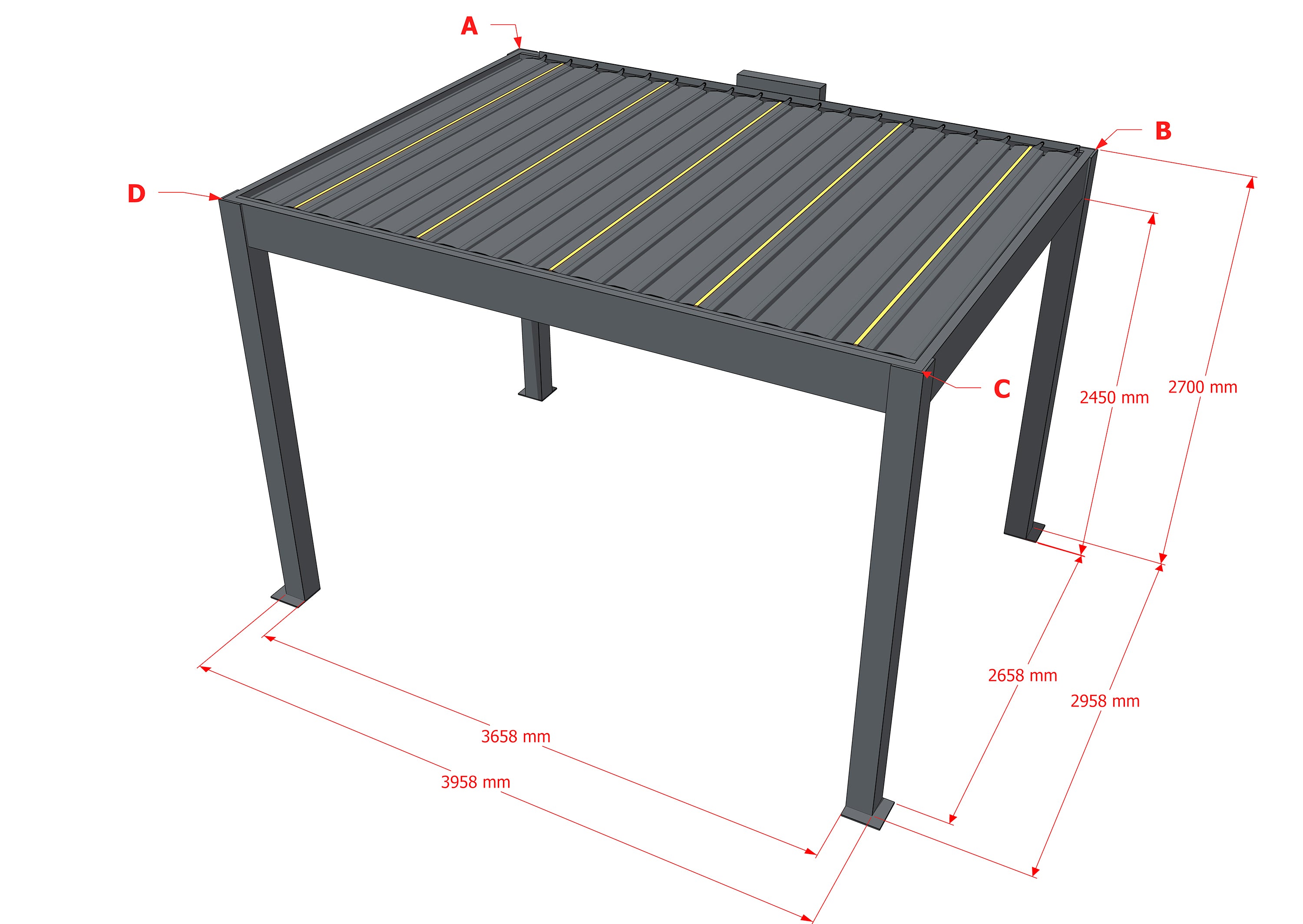 Sun Garden E Pavilion 3.0 x 4.0
