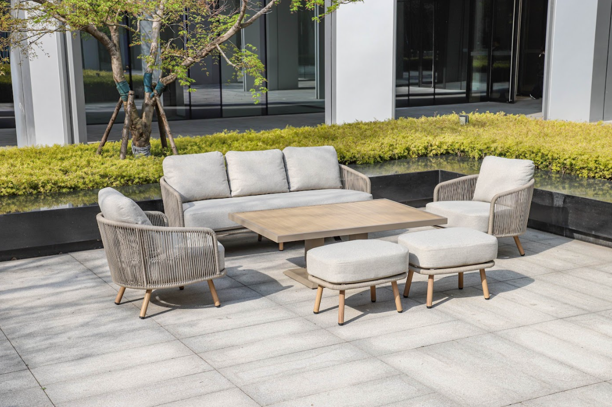 Avoca Beach 6 Pc Outdoor Lounge Setting