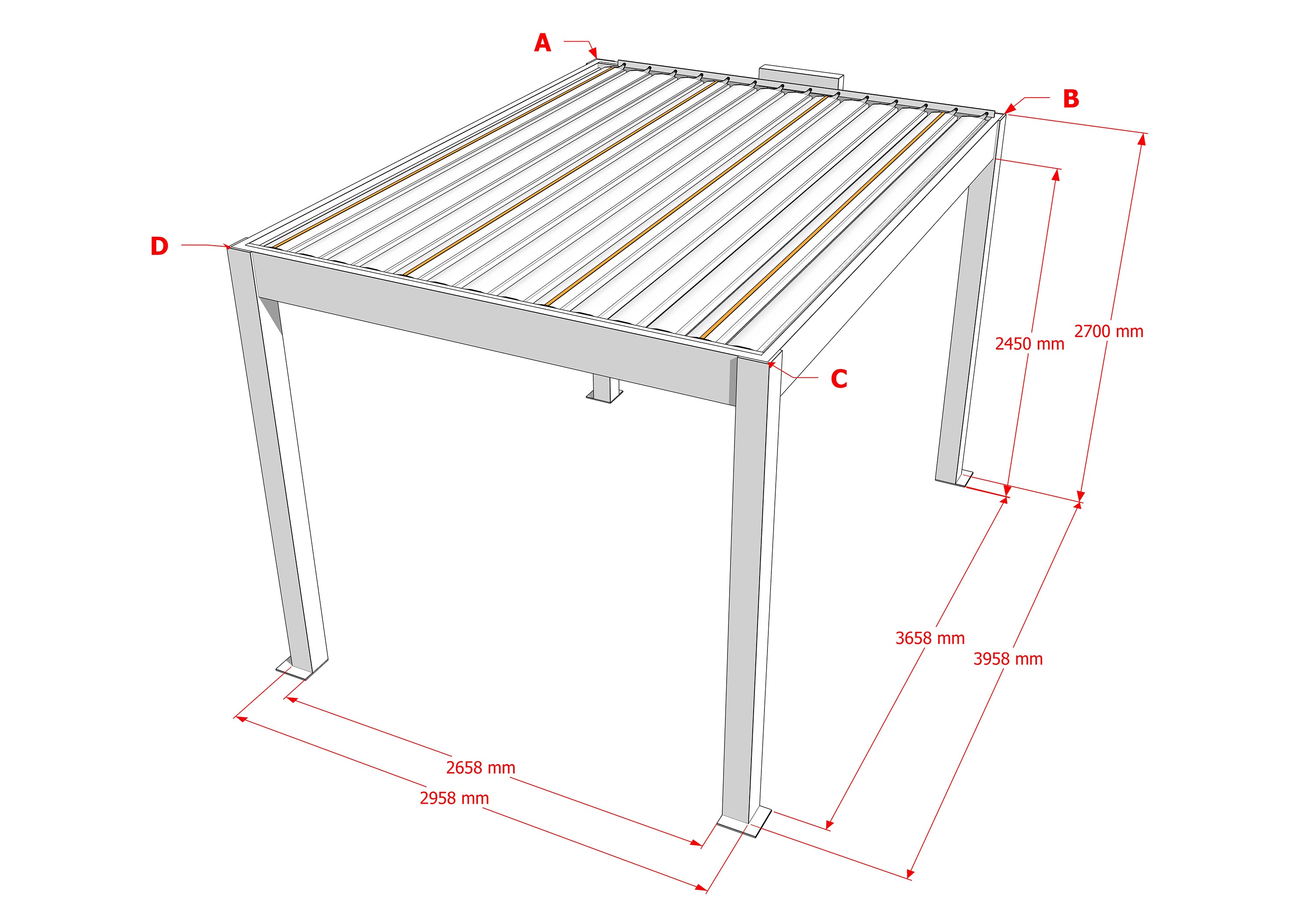 Sun Garden E Pavilion 3.0 x 4.0