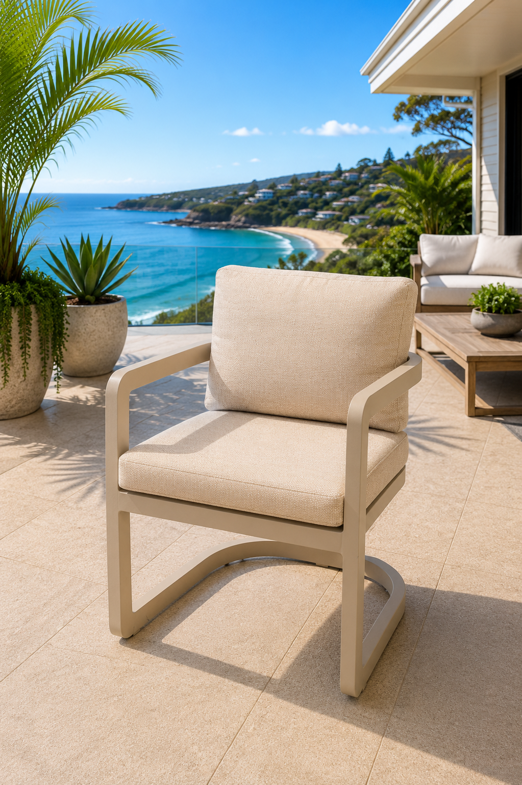 Audi Carver Chair Beige