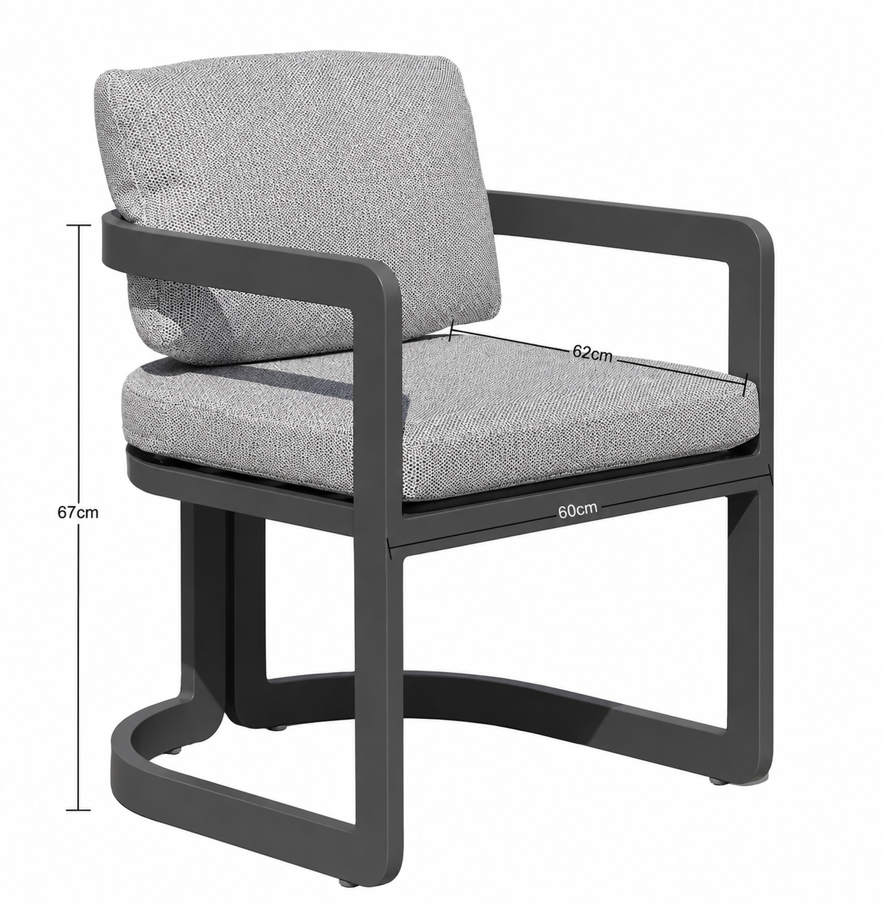 Audi Carver Chair Charocal