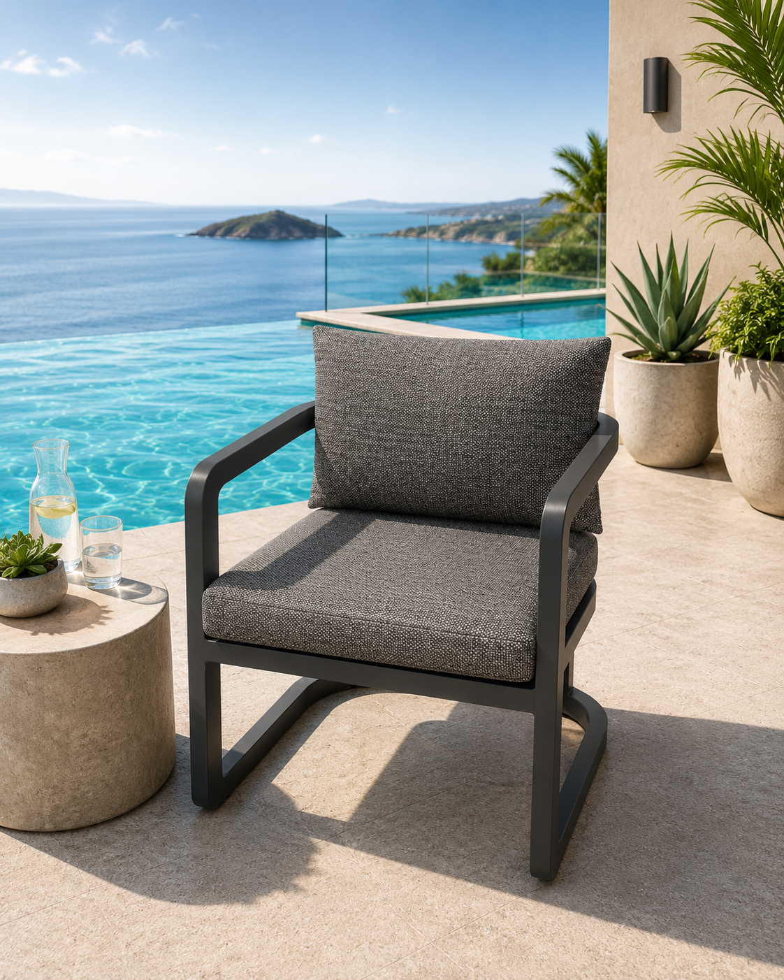 Audi Carver Chair Charocal