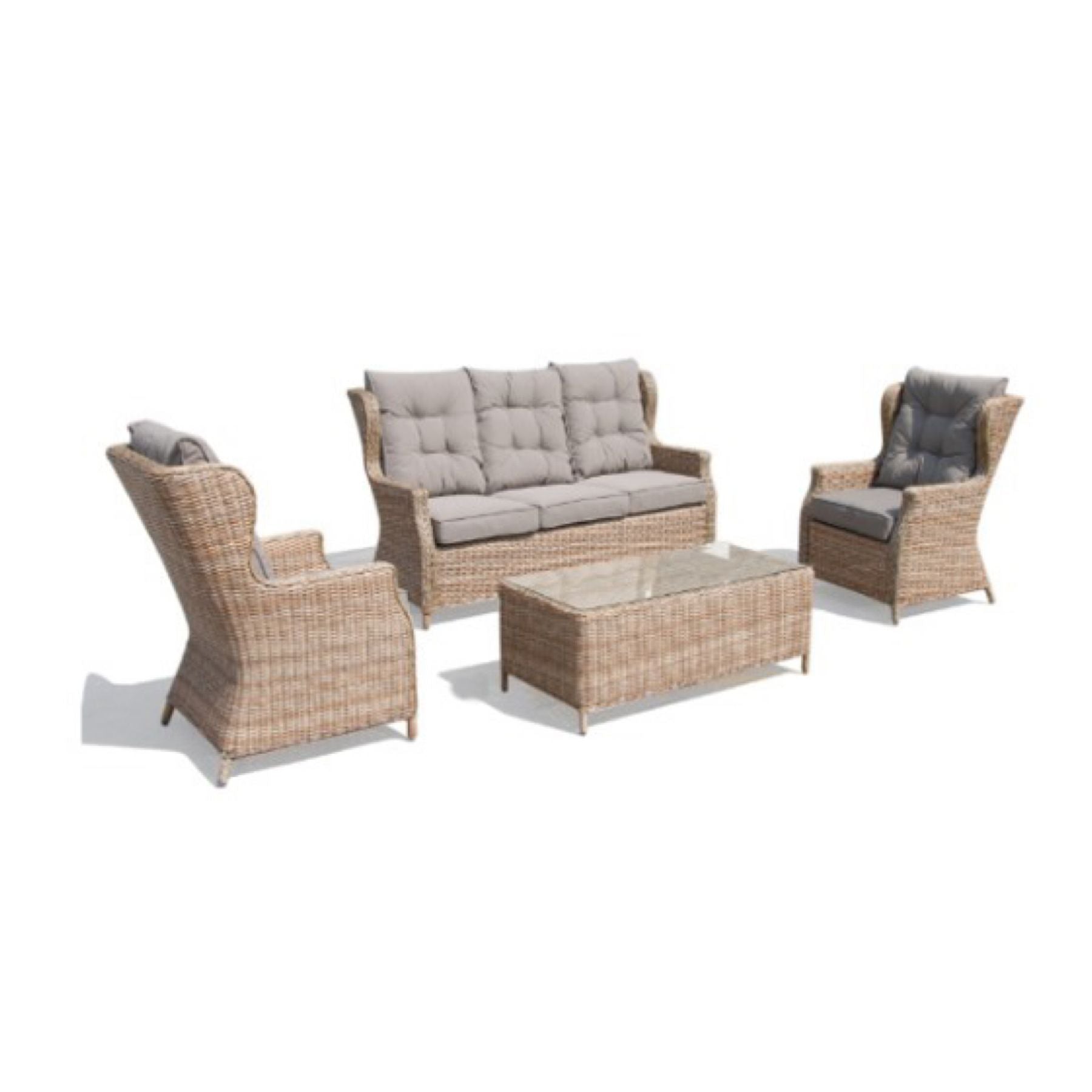 Buenos Aires 4 Pc Outdoor Lounge Setting Marina