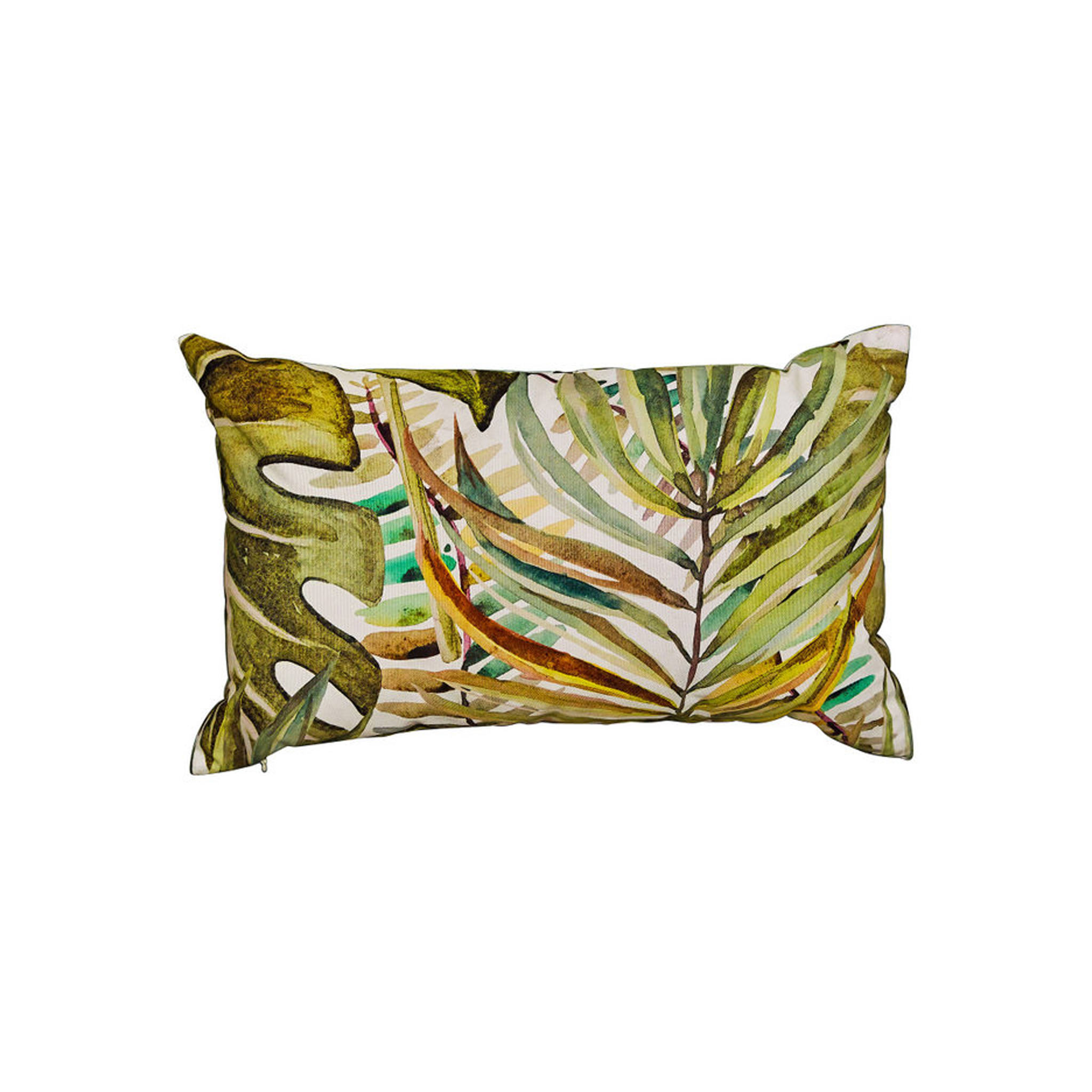 Oudoor Cushion 30x50 - Monstera White