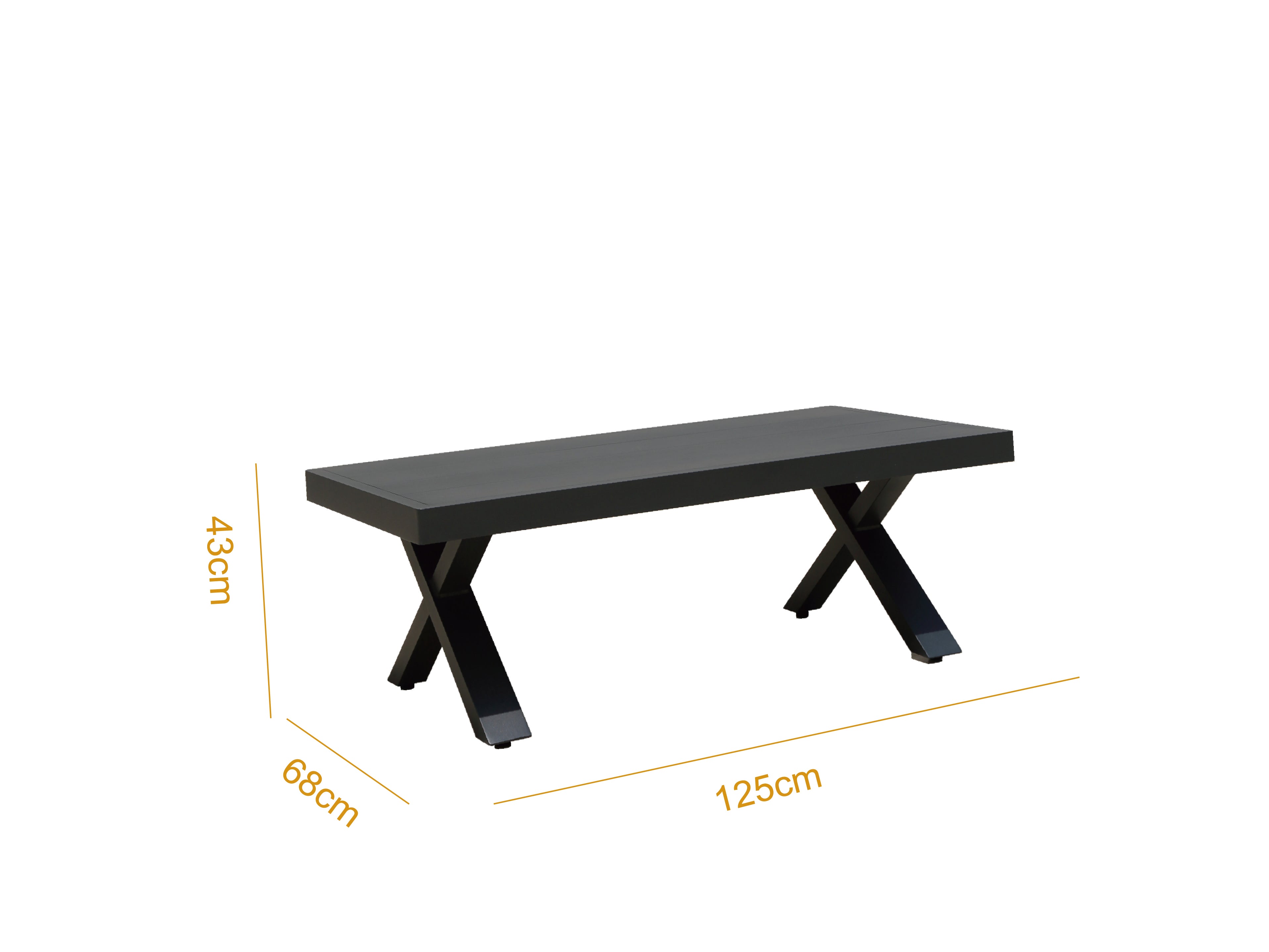 Pearl 6 Pc Outdoor Lounge Setting Charcoal