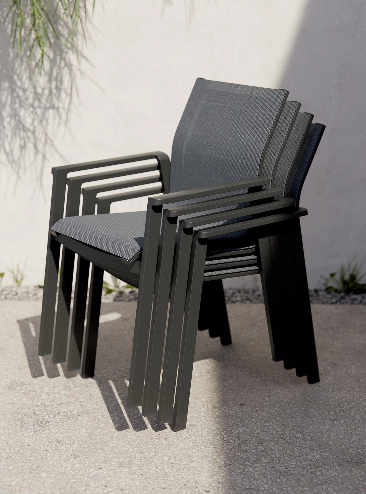 Mousu(FCA99947) Carver Chair - Dark Anthracite