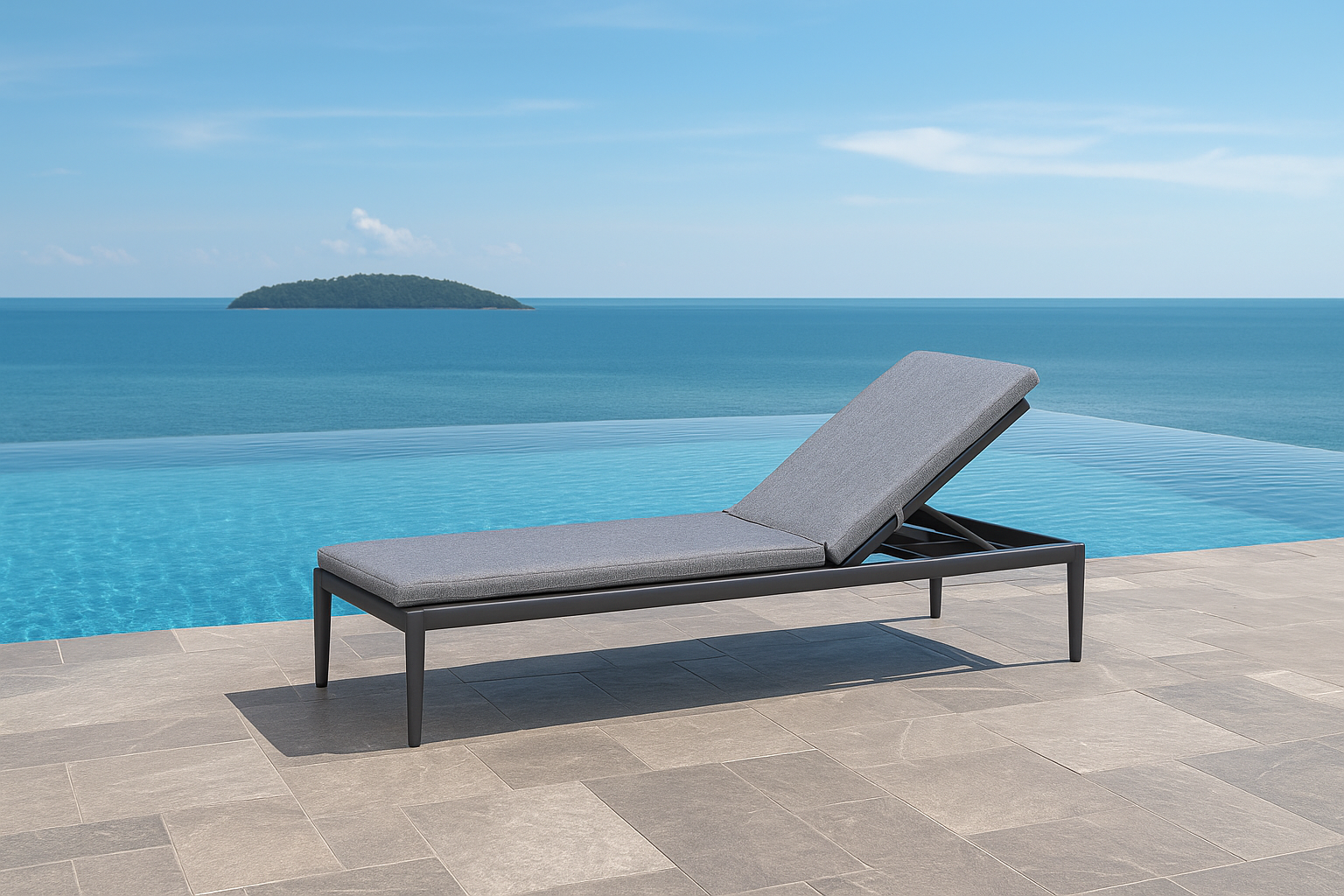 Freshwater Sun Lounge Charcoal