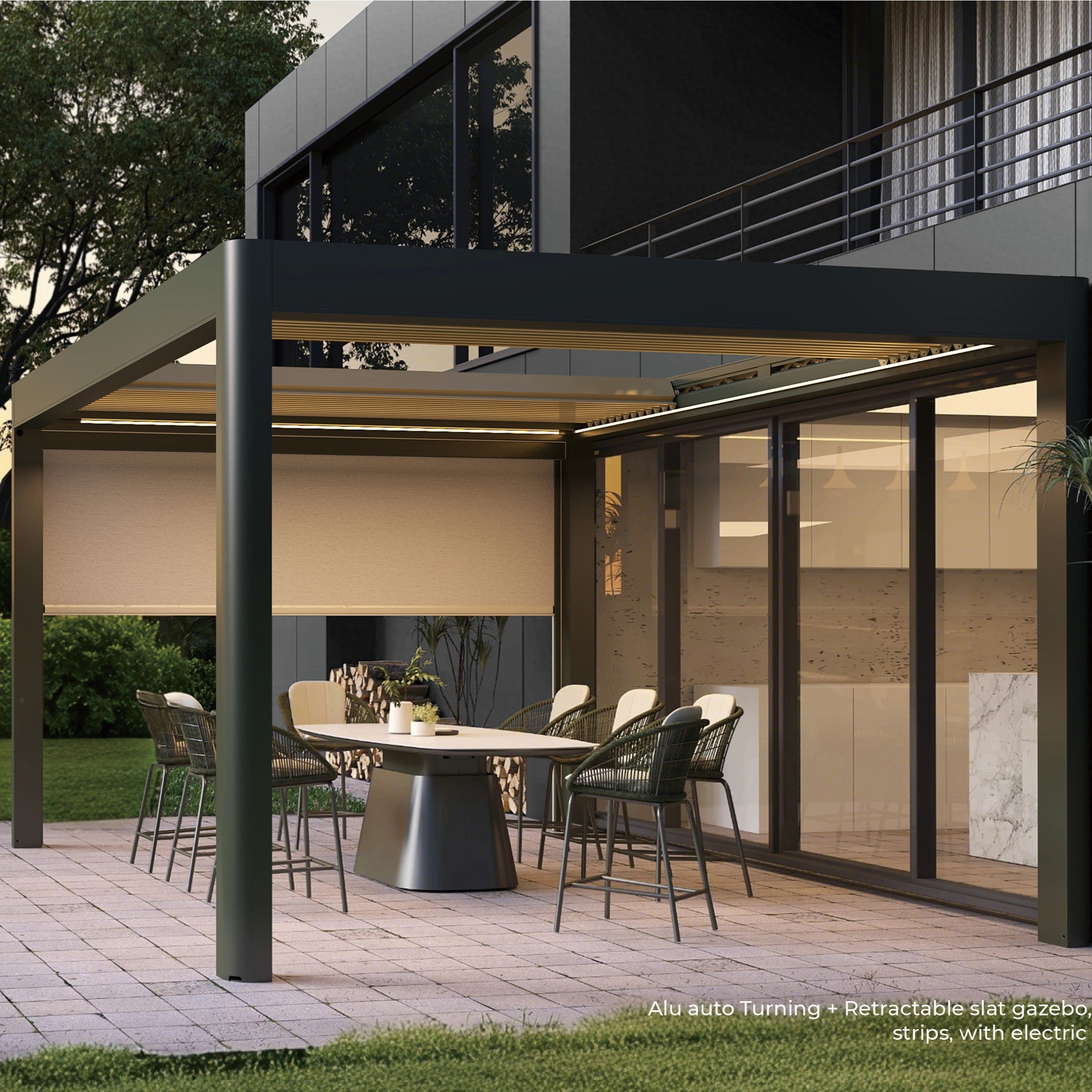 Genesis E Pergola 3.7 x 4.0