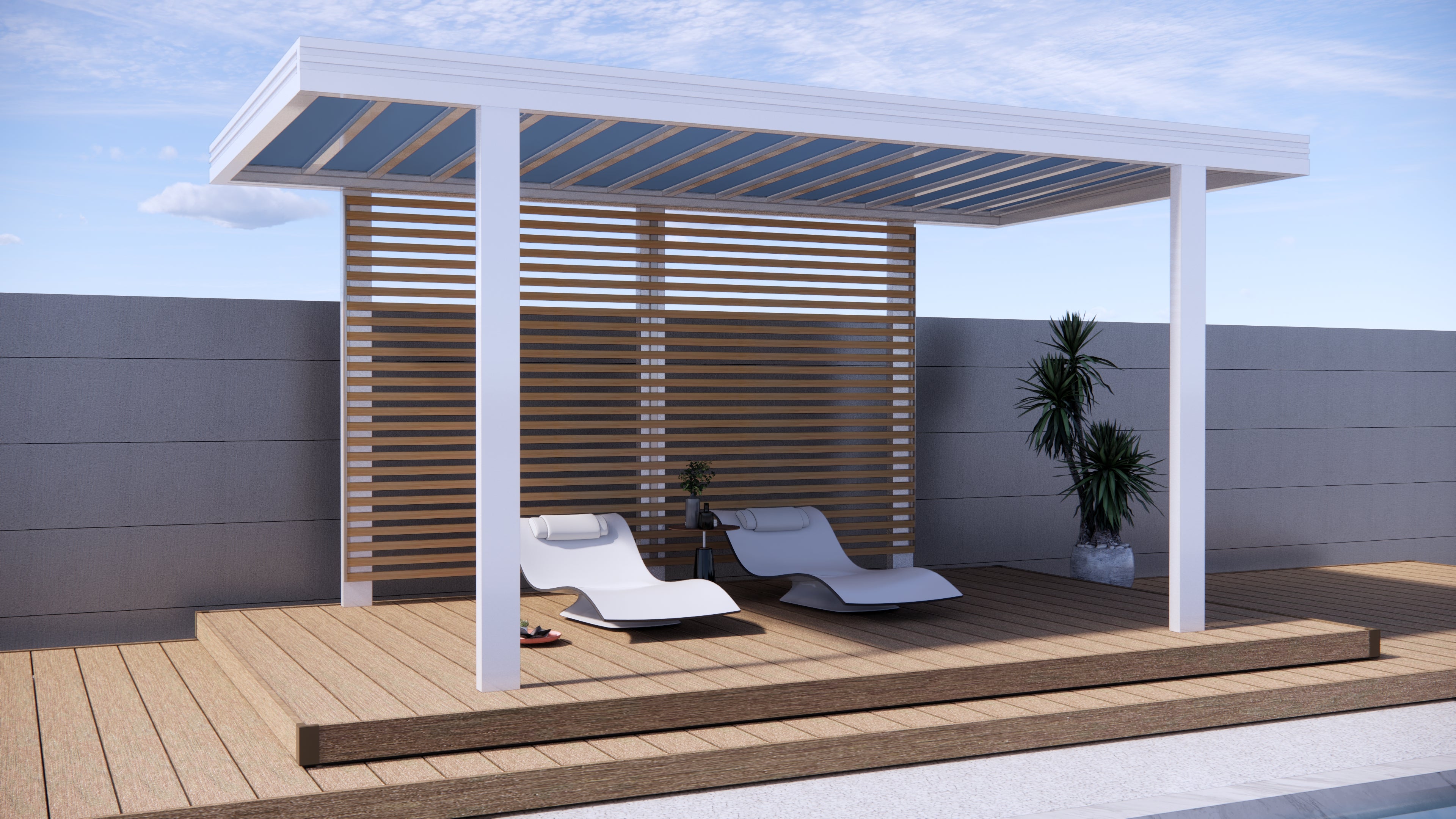 Grand Roof Pergola 3x5.5m | Standard & Custom Made