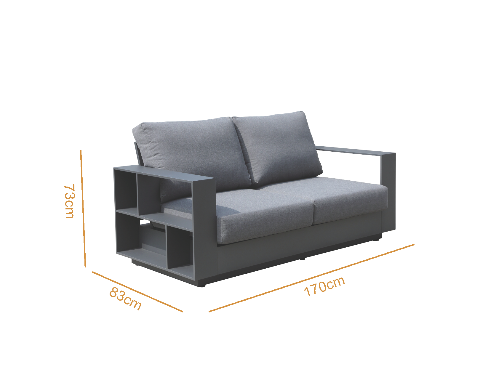 Helios 6 Pc Outdoor Lounge Setting