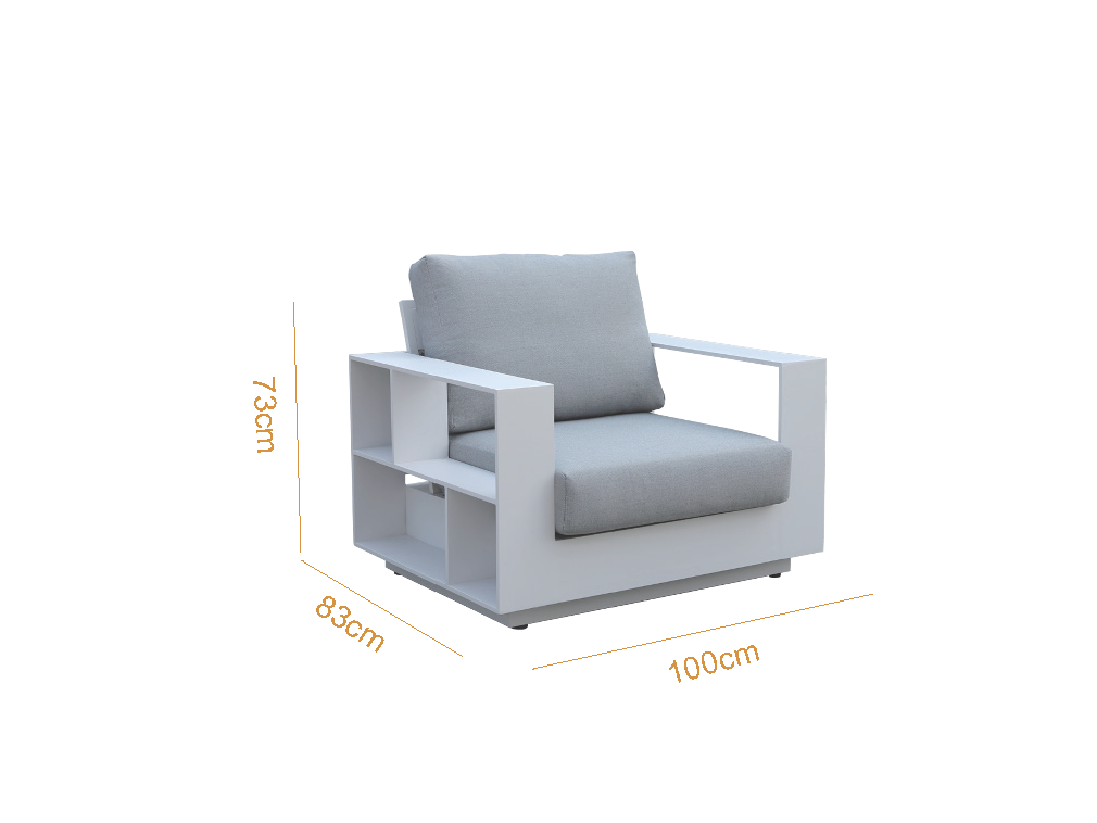 Helios 6 Pc Outdoor Lounge Setting