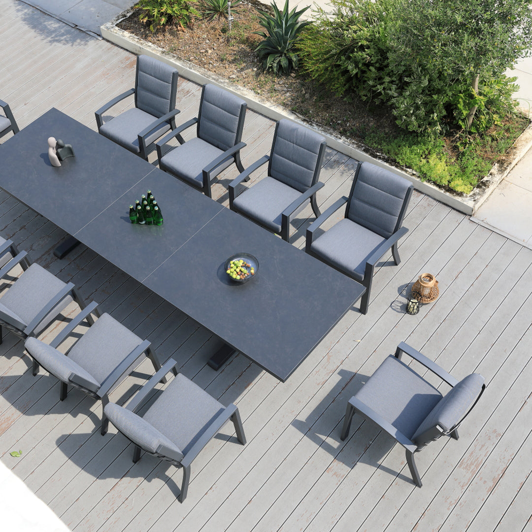 Harbour Bridge ( Metro) Pop-up Extension Dining Table 280/360 Sintered Stone