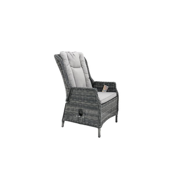 Hawaii Recliner Outdoor Chair Castle Grey OSMEN OUTDOOR FURNITURE