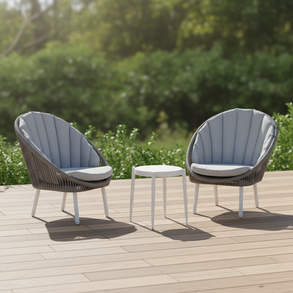 Heiber 3 Pc Outdoor Balcony Setting