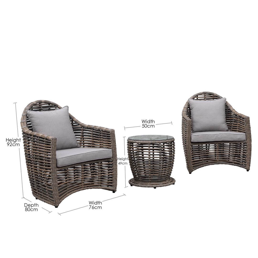 3 Pc Hunter Valley Balcony Setting