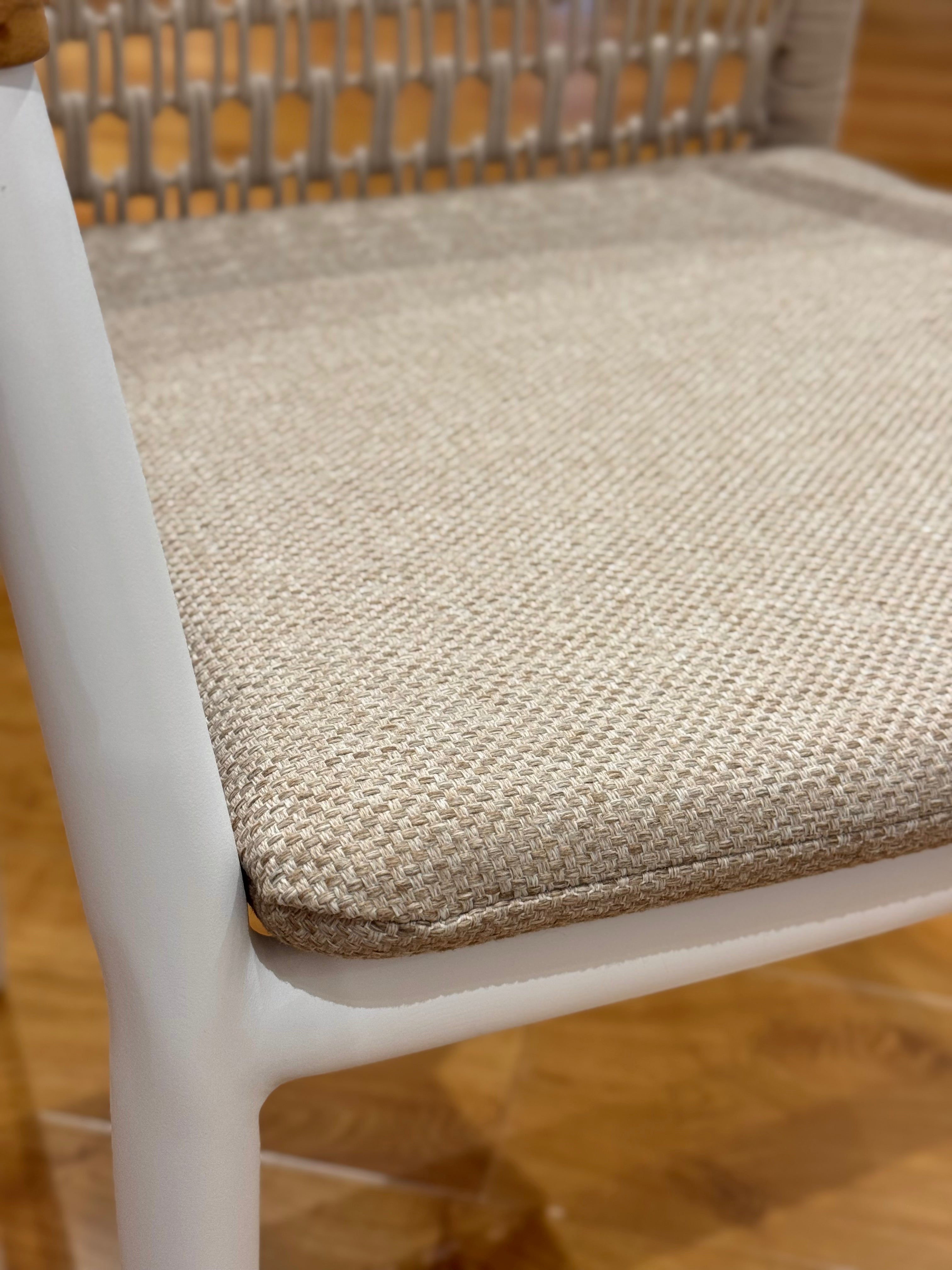 Venice Carver Chair Charcoal | White