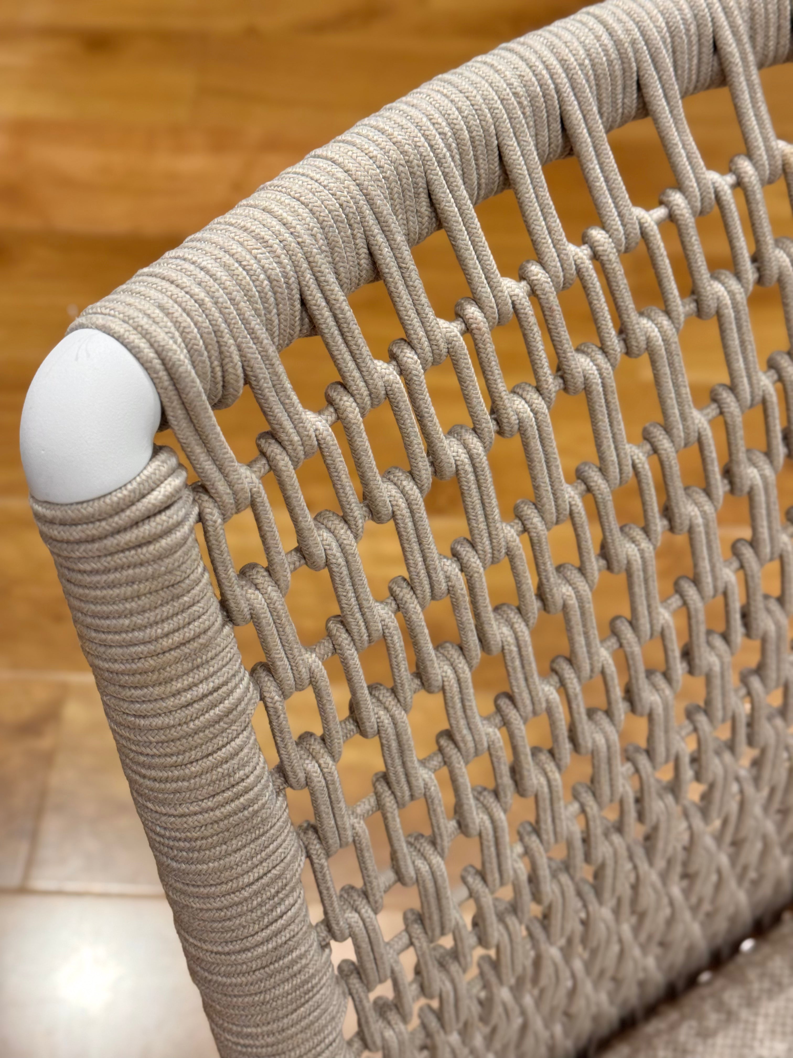 Venice Carver Chair Charcoal | White