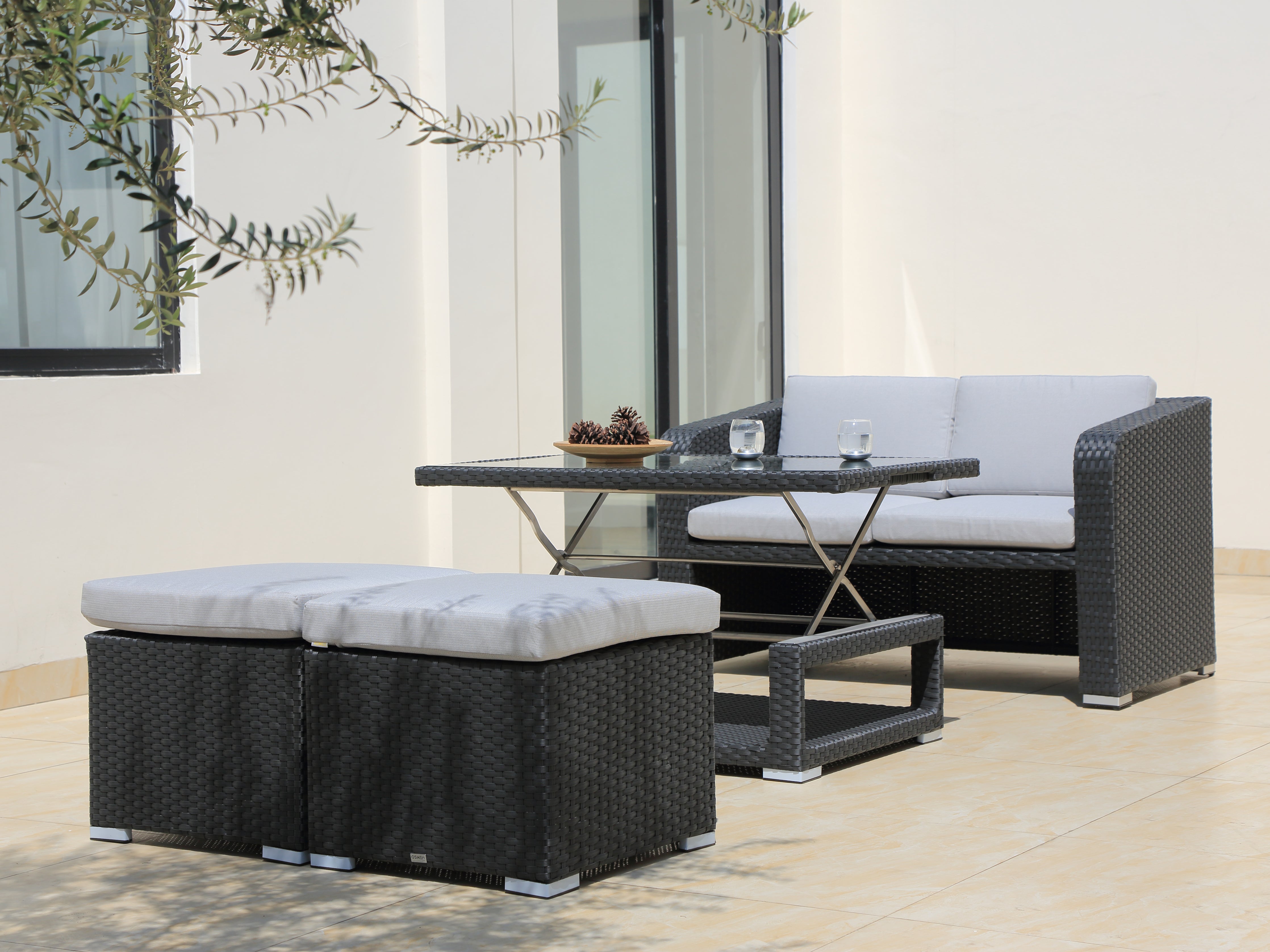 Kingston 4 Pc Outdoor Lounge Setting