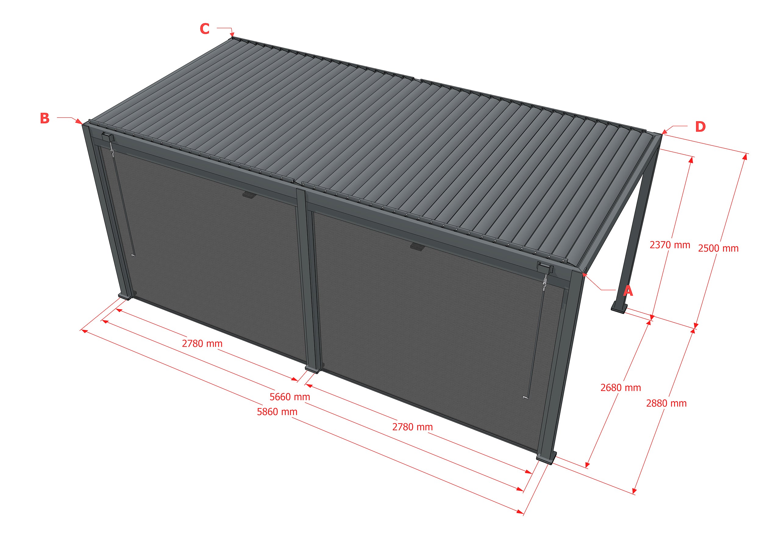 Blue Sky Pavilion 3.0 x 6.0