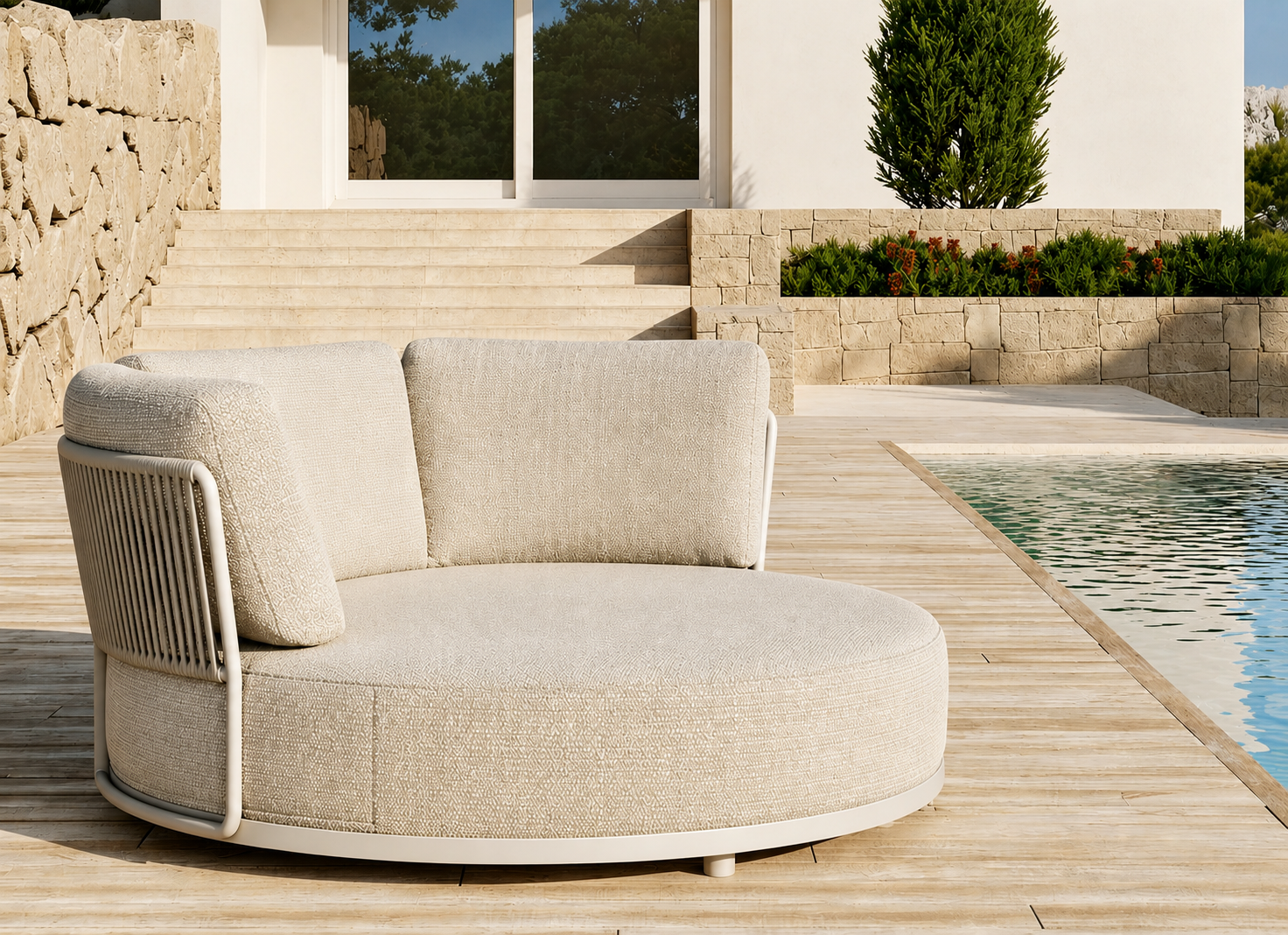 Malibu Daybed - White
