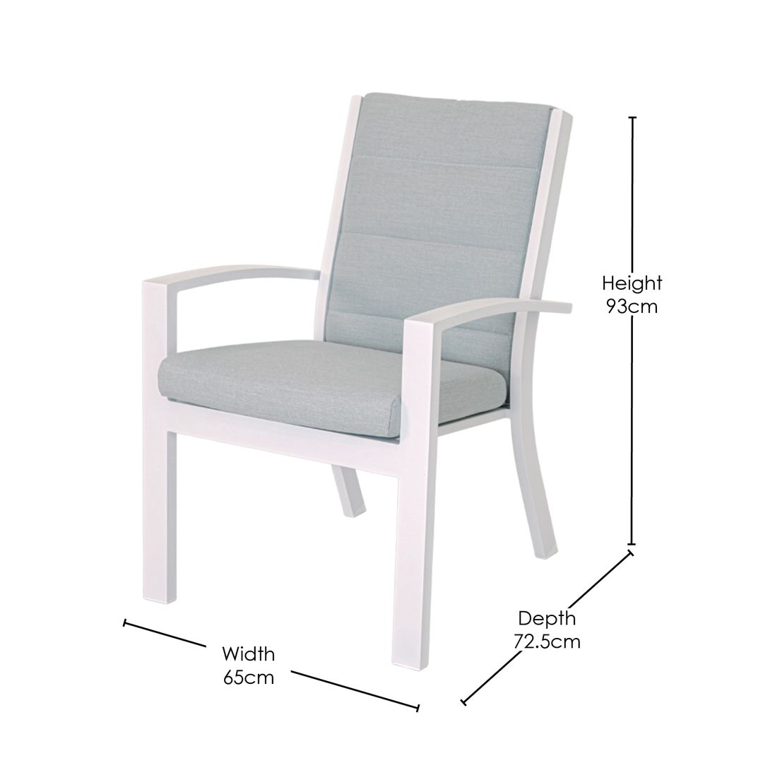 Midura High Back Carver Chair