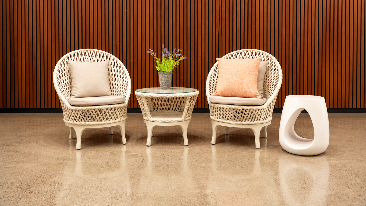 Ostra Promotion (Free Iyon Nest Coffee Table) - Wash White