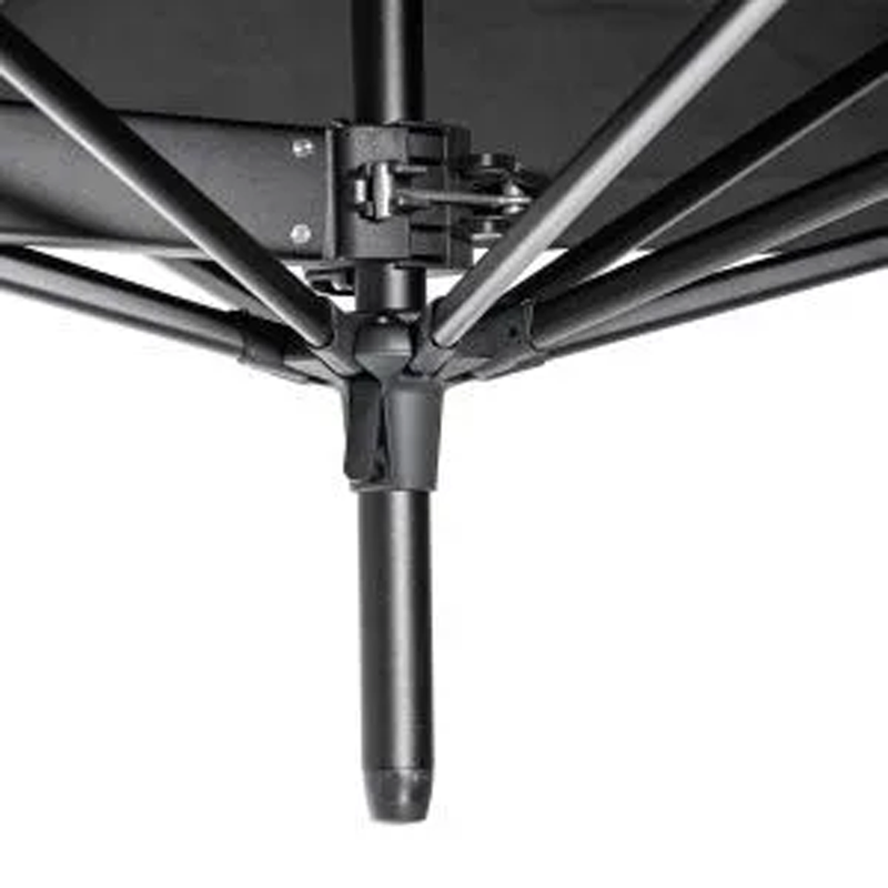Paraflex Wall-mounted Umbrella - UX Full Black