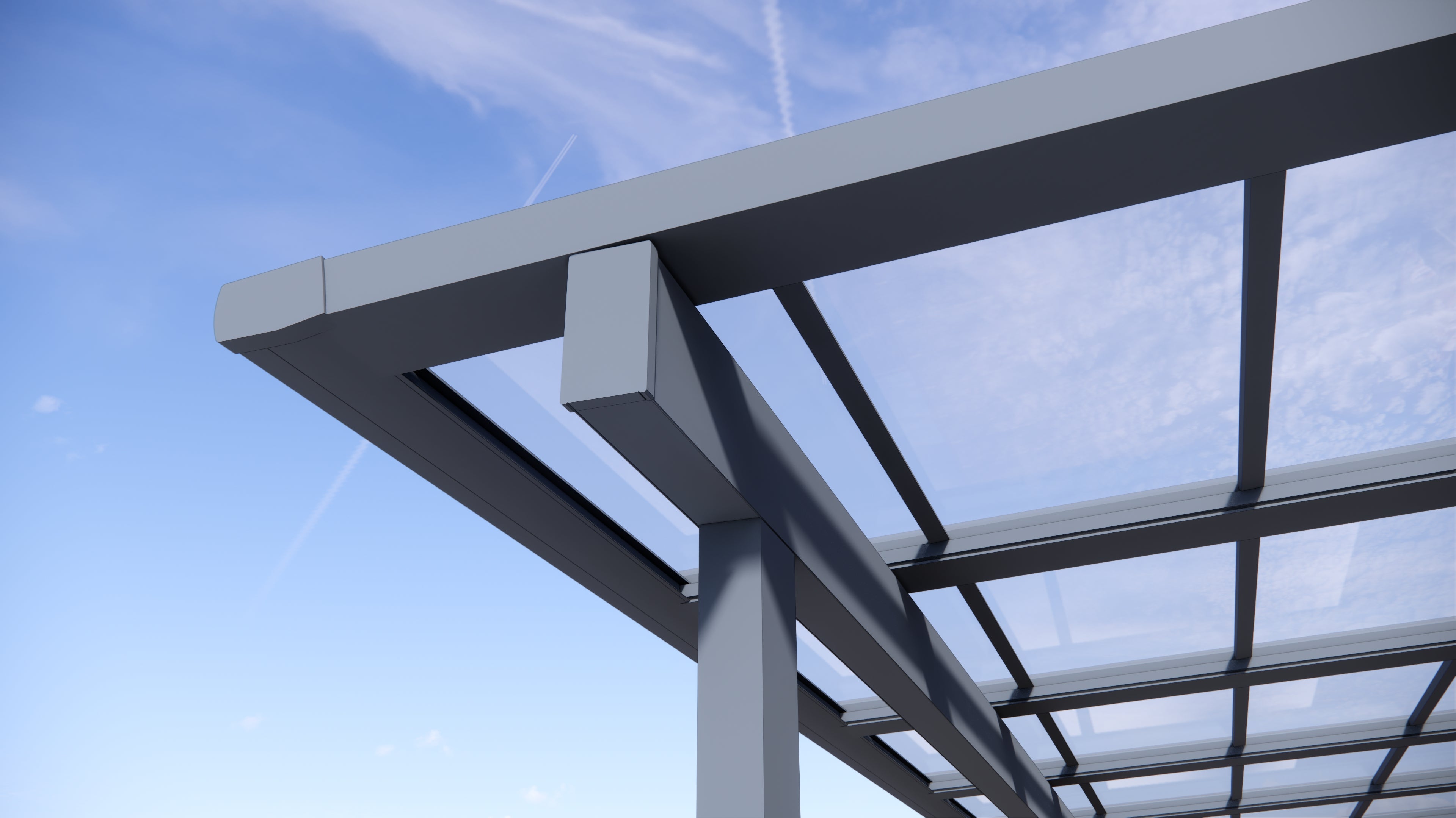 Terrace Roof Pergola 3x4.37m | Standard & Custom Made