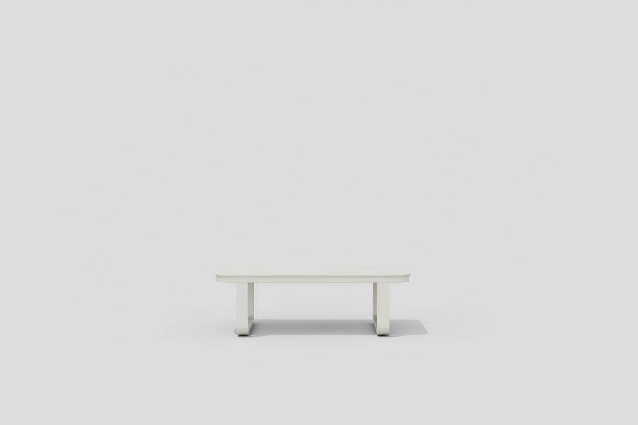 GRE Audi 2.0 Lounge Coffee table Sintered stone Top |White