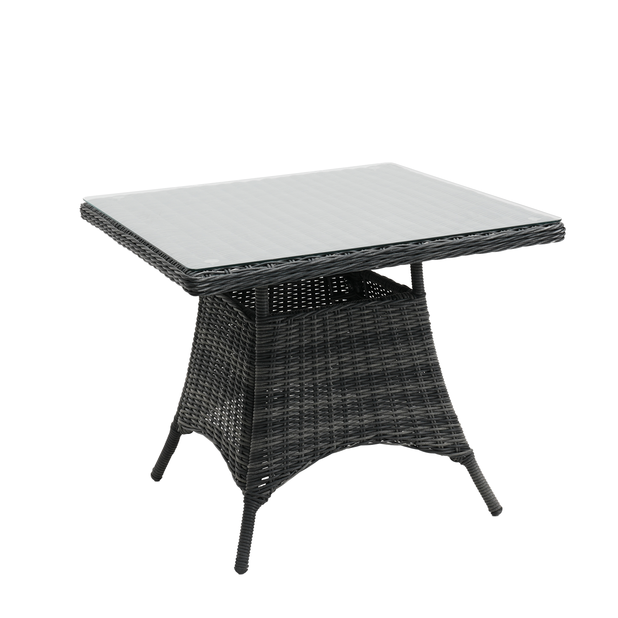 San Jose Outdoor Dining Table 90 Castle Grey