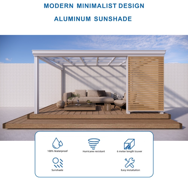 Sunshade Pergola 3x4.6m | Standard & Custom Made