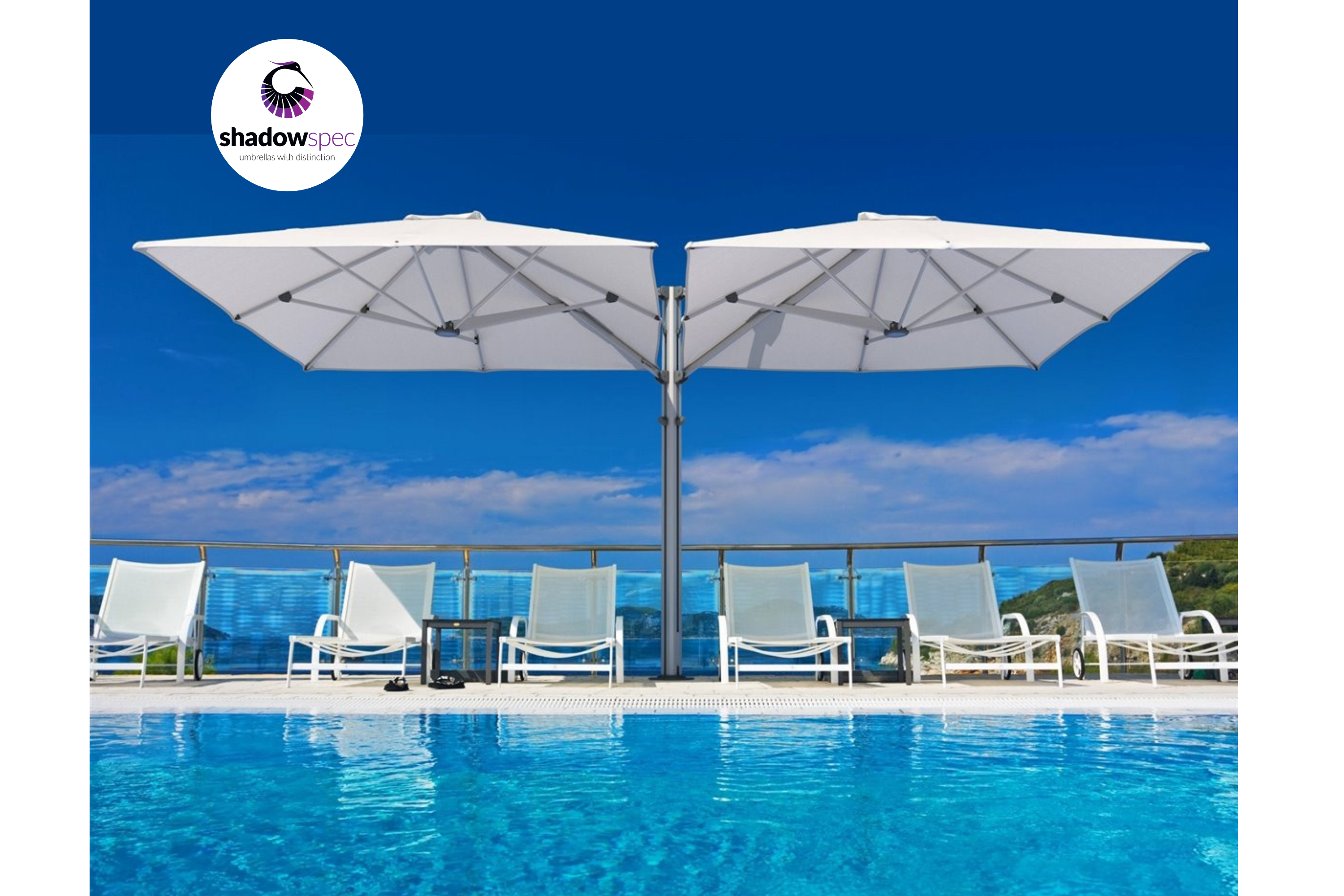 Unity Duo | Multi-Canopy Cantilever Umbrella