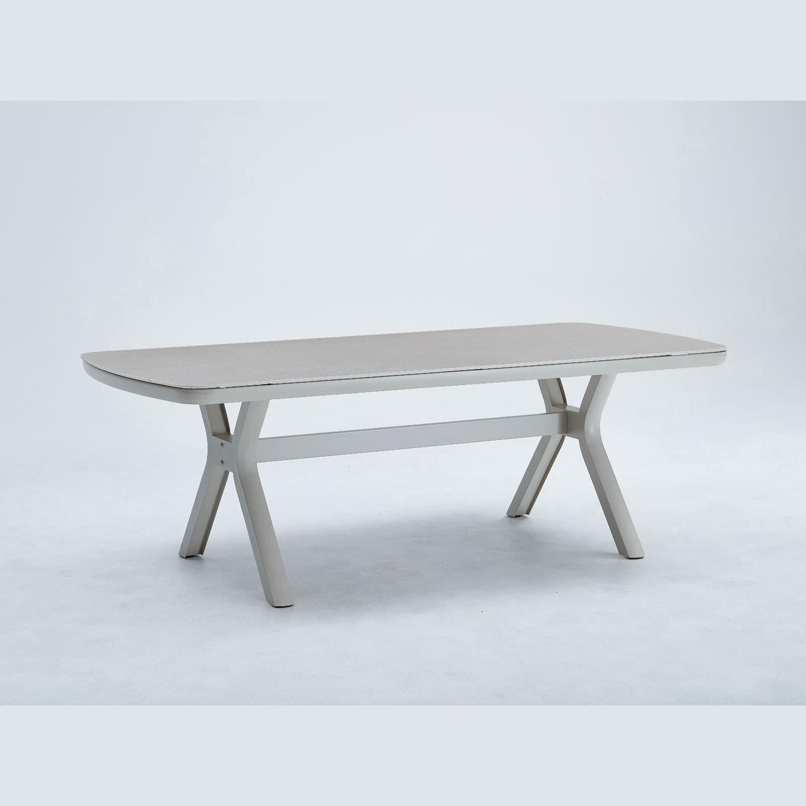Helmet Fixed Table White