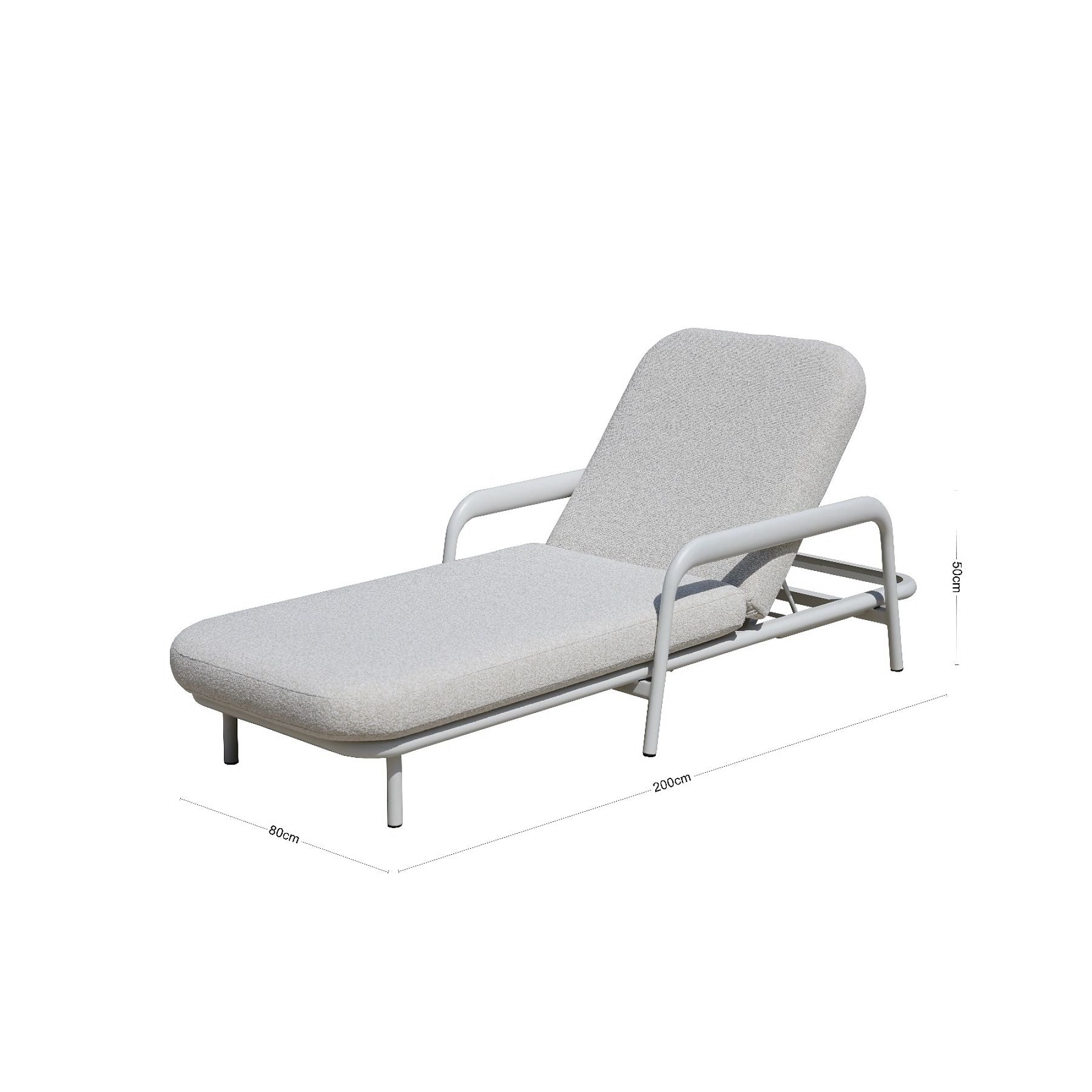 Diamond Sun Lounge - Black