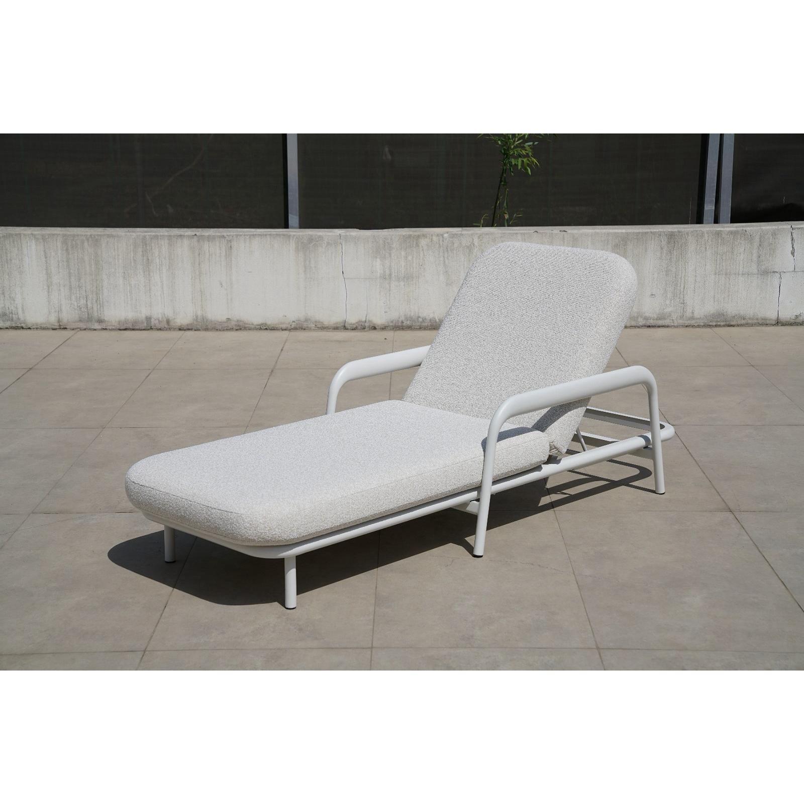 Diamond Sun Lounge - White