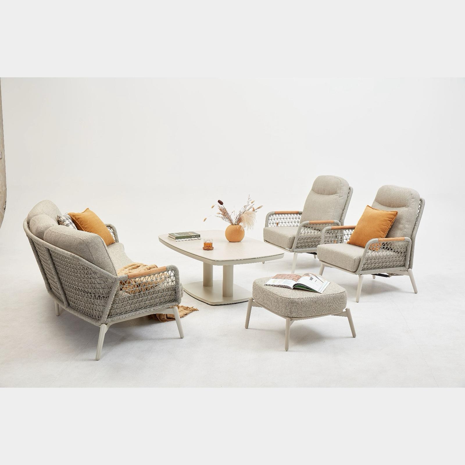 Amy 4 Pc Outdoor Lounge Setting