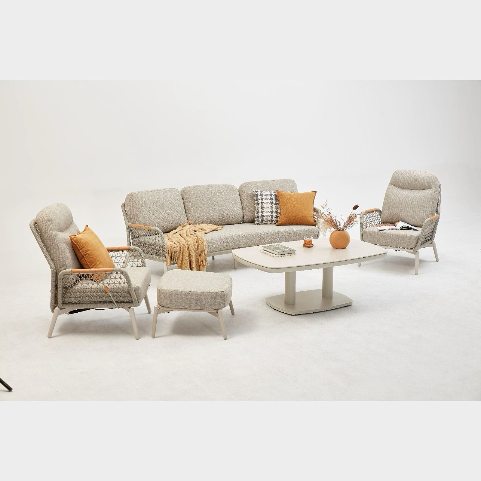 Amy 4 Pc Outdoor Lounge Setting