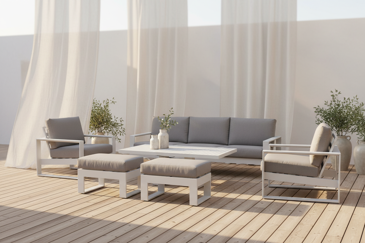 Harvey Domi 6 Pc Outdoor Lounge Setting