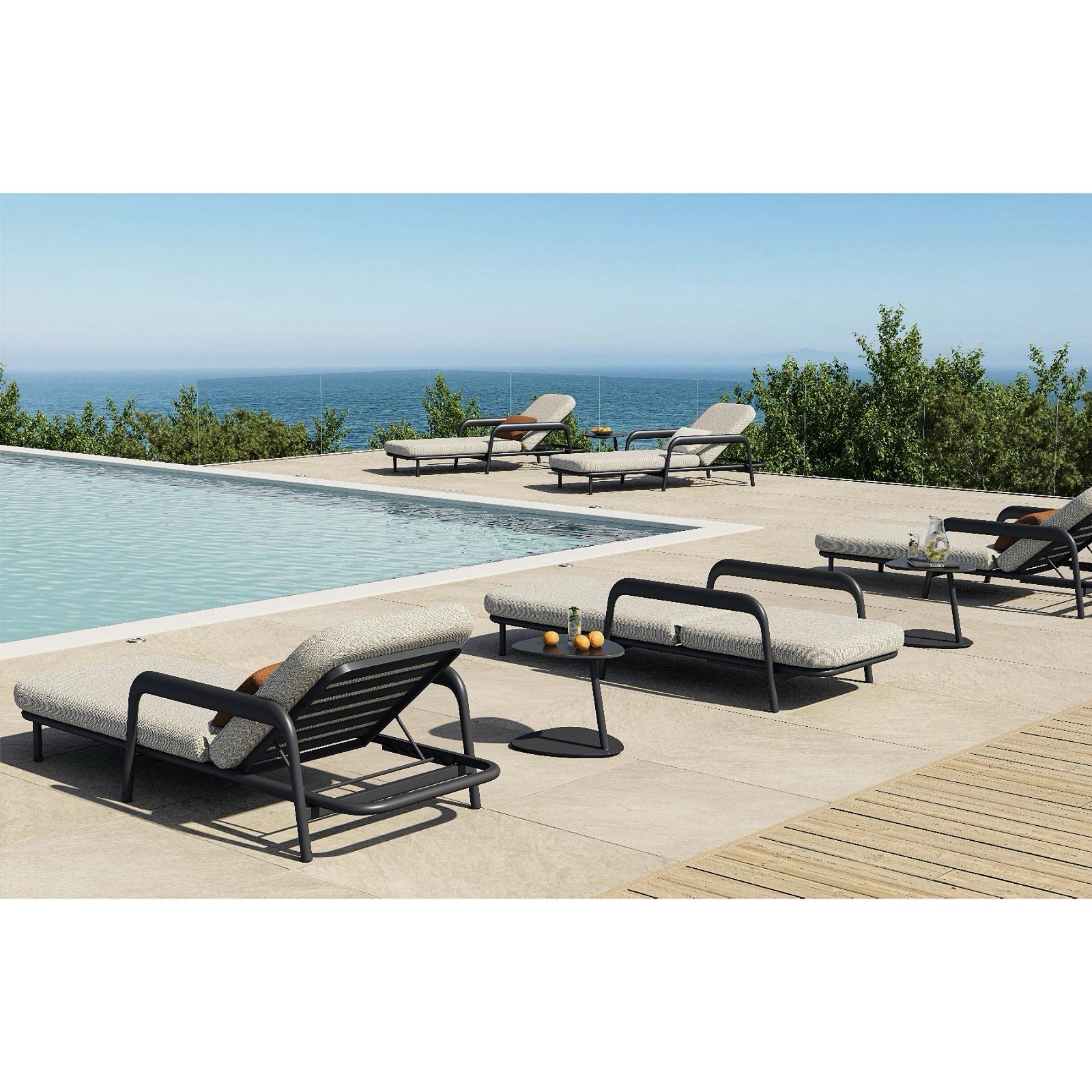 Diamond Sun Lounge - Black