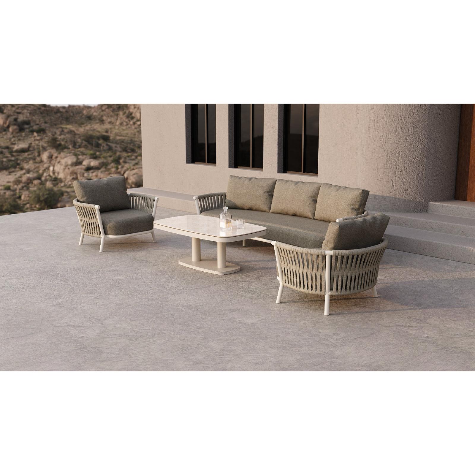 Albury 3 Pc Outdoor Lounge Setting