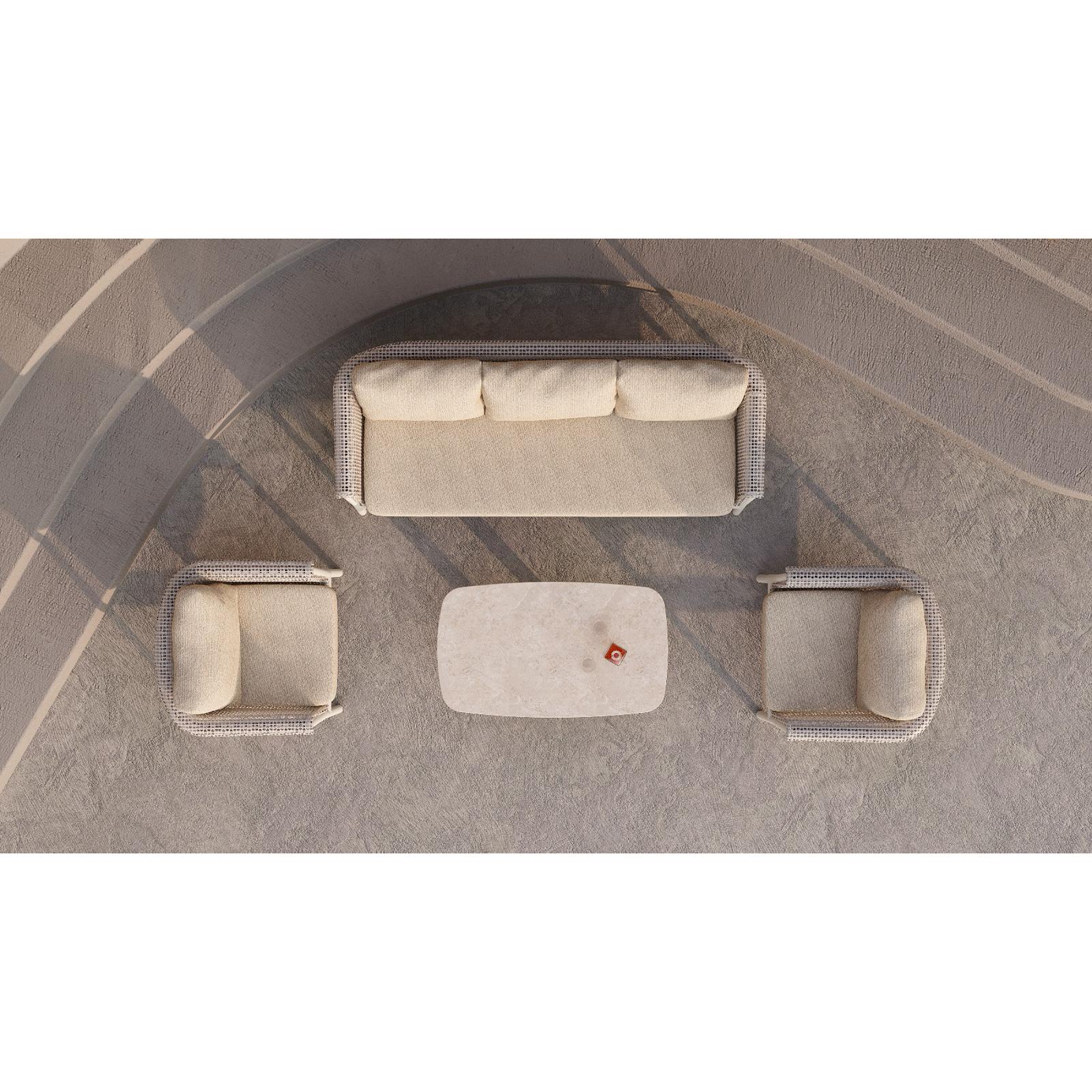 Pisa 3 Pc Outdoor Lounge Setting